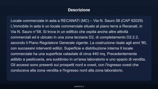 Immobile in asta di 440 m² in vendita a Recanati - Foto 6