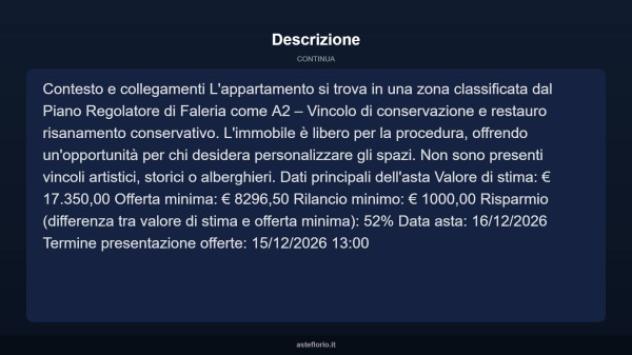 Immobile in asta di 38 m² in vendita a Faleria - Foto 12