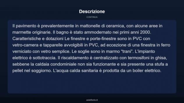 Immobile in asta di 100 m² con più di 5 locali e box auto in vendita a Fossombrone - Foto 5