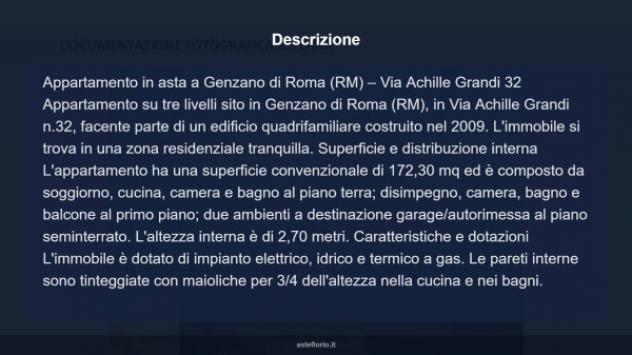 Immobile in asta di 172 m² in vendita a Genzano di Roma - Foto 9