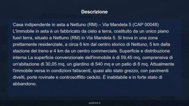 Immobile in asta di 59 m² in vendita a Nettuno - Foto 14