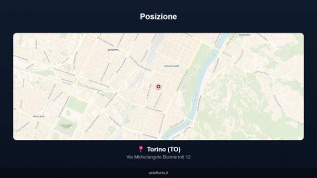 Immobile in asta di 148 m² con più di 5 locali in vendita a Torino - Foto 17