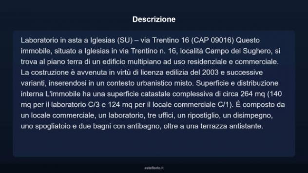 Immobile in asta di 231 m² in vendita a Iglesias - Foto 3