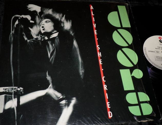 THE DOORS - Alive She Cried - LP / 33 rpm 1983 EX Elektra