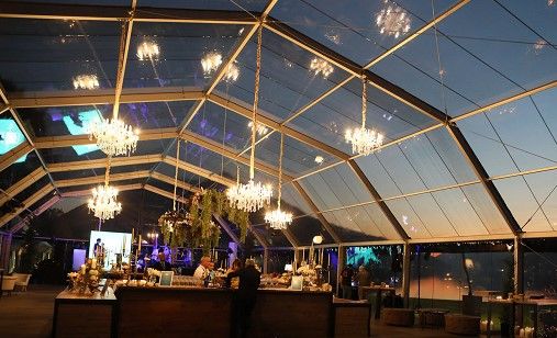 Noleggio tensostrutture Crystal trasparenti matrimoni Como Lago di Como - Foto 4