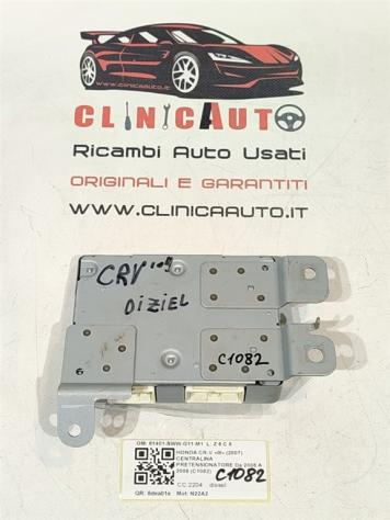 CENTRALINA MODULO DI CONTROLLO HONDA CR-V 4° Serie 81401-SWW-G11-M1 N22A2 diesel 2204 (0712) - Foto 2