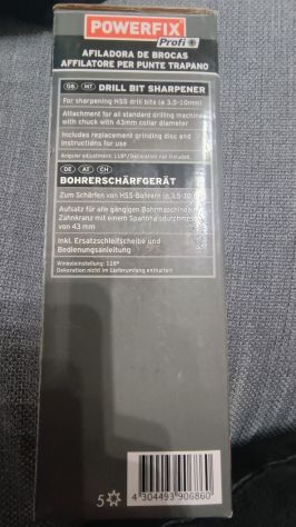 Affilatore per punte trapano Powerfix Profi+ - Foto 2