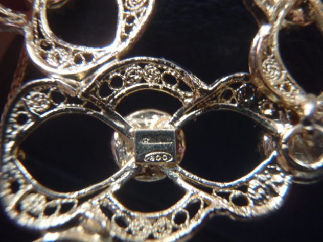 Collana con pietre turchese - Foto 3