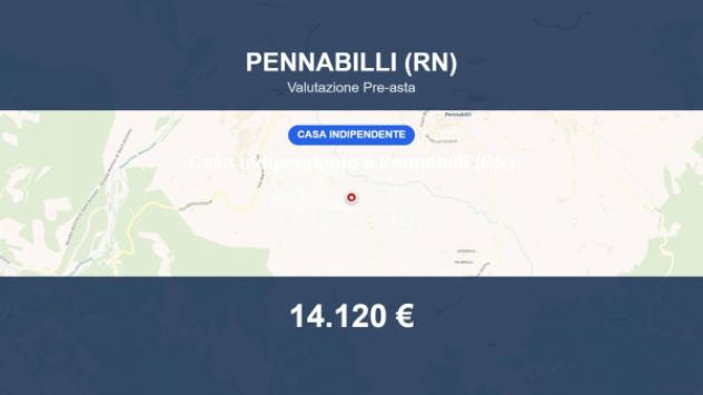 Immobile in asta di 142 m² in vendita a Pennabilli
