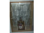 COLLEZIONE GRAPPA NONINO CON BICCHIERI IN VETRINETTA