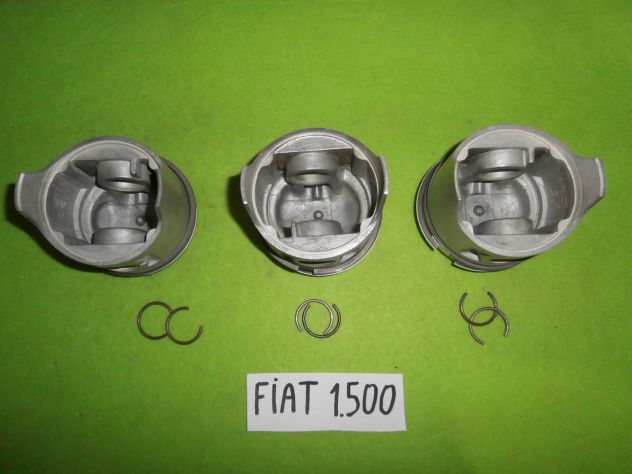 PISTONI FIAT 1500 BERLINA CABRIO LUNGA d77.2 PISTON GEAR FIAT 1500 C L CABRIO - Foto 3