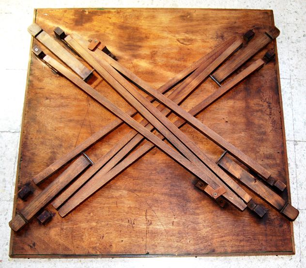 tavolino da gioco in legno richiudibile - Foto 8