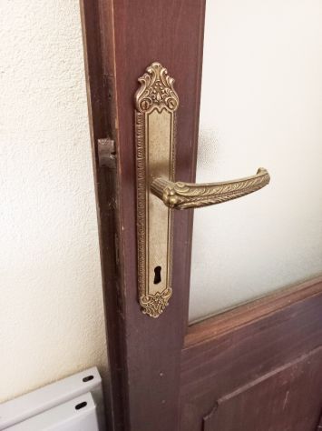 Porta in legno noce massello - Foto 4