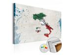 Quadro Di Sughero ARREDALACASA Italia 60x40 Cm.