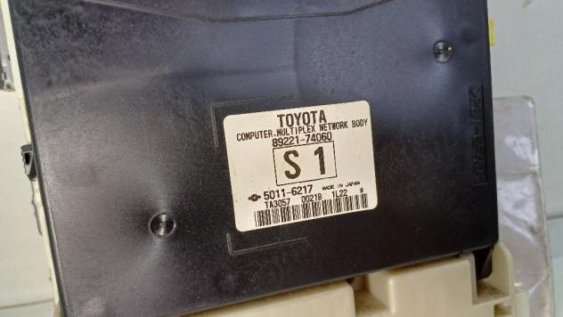BODY COMPUTER TOYOTA IQ 1° Serie 89221-74060 1KRFE (09) - Foto 2