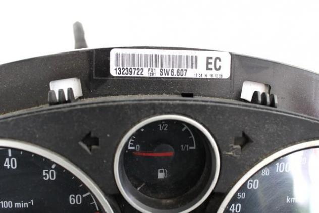 13239722 QUADRO STRUMENTI CONTACHILOMETRI OPEL ZAFIRA B 1.6 M 69KW 5M 5P (2007) RICAMBIO USATO - Foto 2