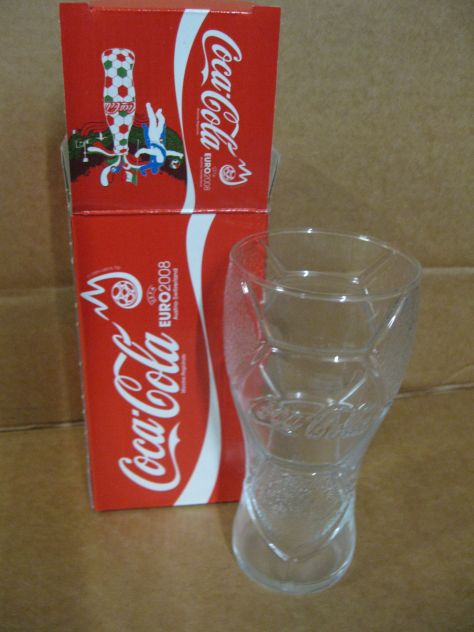 Bicchiere Coca Cola EURO 2008