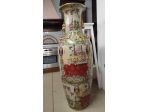 Vaso monumentale in stile Royal Satsuma