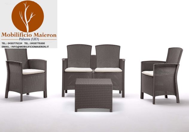 Set Reggio Emilia Divani e Poltrone Per Arredo Esterno Bar Ristorante