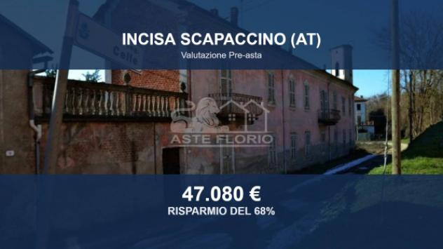 Immobile in asta di 671 m² con più di 5 locali in vendita a Incisa Scapaccino