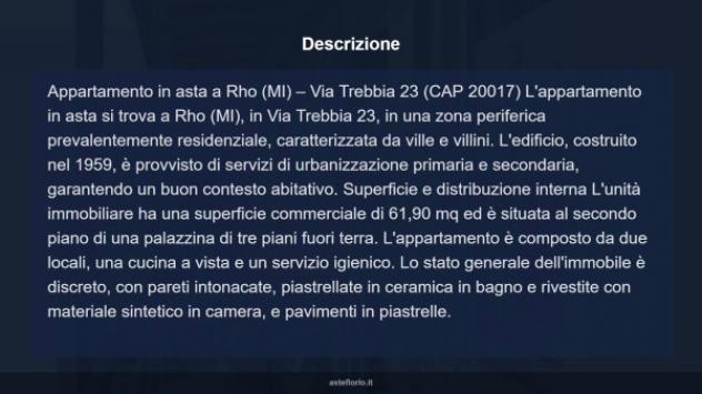 Immobile in asta di 61 m² in vendita a Rho - Foto 12