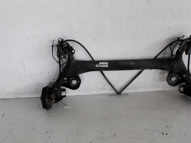 46537901 PONTE ASSALE POSTERIORE FIAT PUNTO 1.3 D 51KW 5M 3P (2003) RICAMBIO USATO CON MOZZI E FUSELLI - Foto 3