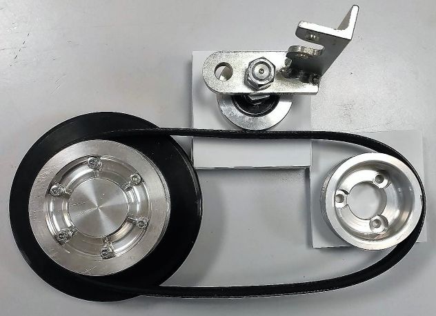 Kit Pulegge in Alluminio + Cinghia Poly-V + Tendicinghia | Fiat 500 F L R - 126 - Foto 6