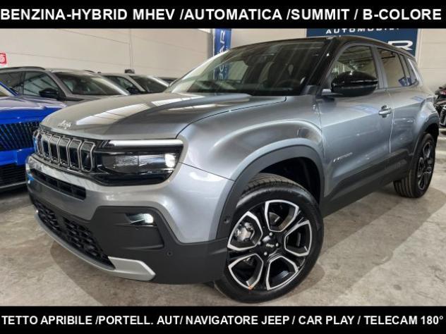 JEEP Avenger 1.2 T 110CV MHEV Summit B-COLOR/TETTO/NAV./PELLE rif. 24234402