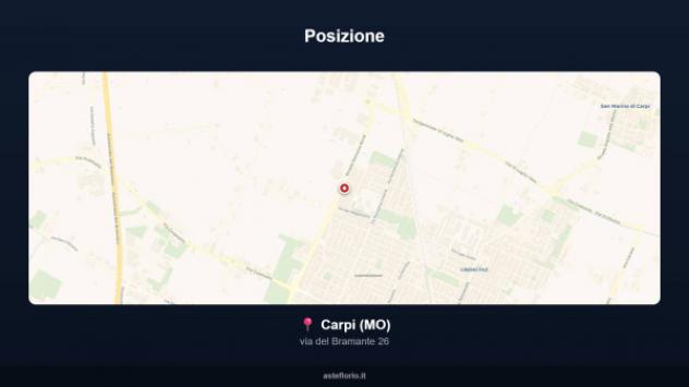 Immobile in asta di 89 m², box auto in vendita a Carpi - Foto 16