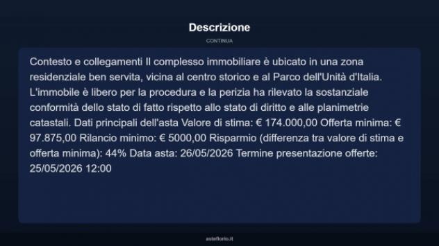 Immobile in asta di 84 m², box auto in vendita a Carpi - Foto 17