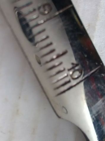 vecchio tagliacarte o apri lettere primi 900 pubblicitario - Foto 6