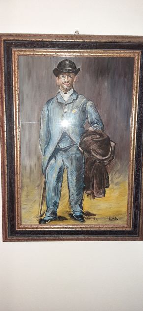vendo quadri in olio su tela mie riprod. opere di E. Manet - Foto 2