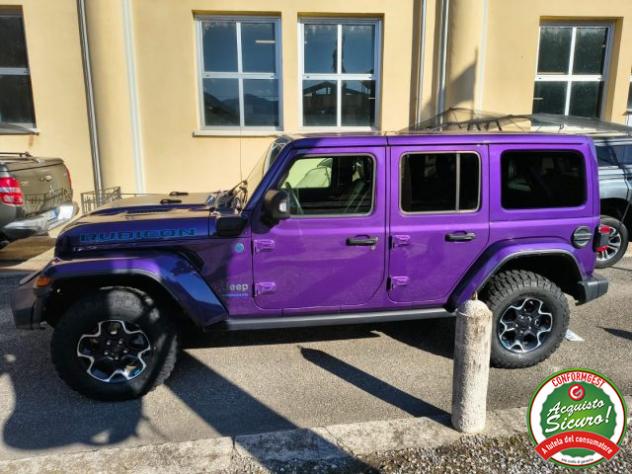 JEEP Wrangler Unlimited 2.0 PHEV ATX 4xe Rubicon UN.PROPR. rif. 24002679 - Foto 3