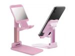 Supporto Telefono Pieghevole Regolabile Angolo 5-75° e Altezza, ROSA