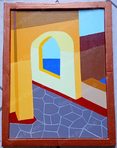 Quadro di Simone Piazzesi - IL MARE ALL'IMPROVVISO (2025) - Foto 2
