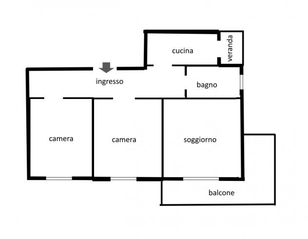 Trilocale in vendita a Rapallo - Foto 20