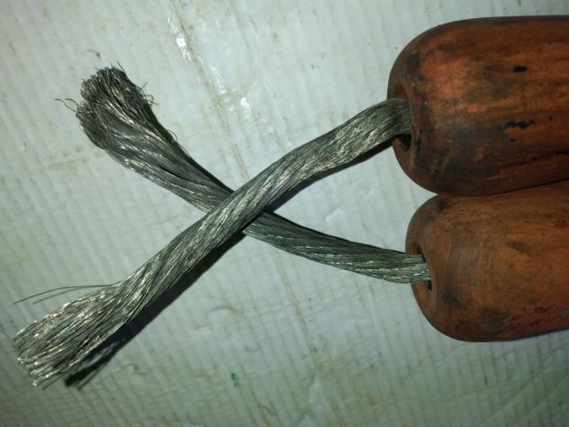 MANIPOLI IN LEGNO DA ELETTRICISTI PRIMI 900 - Foto 2