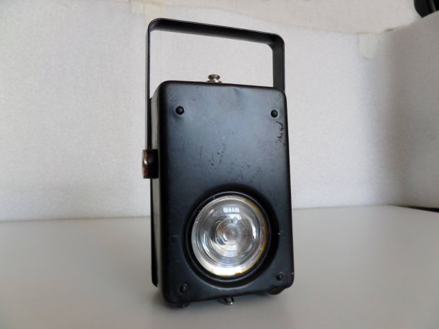 Torcia / Lampada vintage capotreno Ferrovie dello stato (Aprilia) anni 50/60 - Foto 3