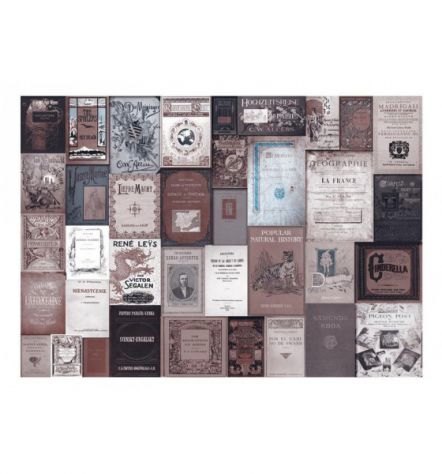 Fotomurale Adesivo Con I Libri Arredalacasa - Foto 2