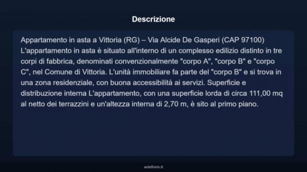 Immobile in asta di 111 m², box auto in vendita a Vittoria - Foto 18