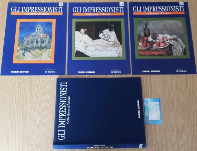 11 fascicoli Gli Impressionisti Collezione d'Autore Fabbri Editori del 2002 - Foto 2