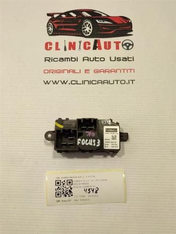 RESISTENZA RISCALDAMENTO FORD Focus Berlina 3° Serie AV6N-19E624-AA (0408)