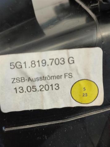 BOCCHETTA ARIA CRUSCOTTO SX VOLKSWAGEN Golf 7 Berlina 5G1819703G 5G1819709B CLH (12) - Foto 5