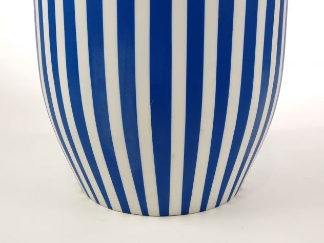 Tavolino marocchino fatto a mano blu e bianco – Design artigianale elegante - Foto 6