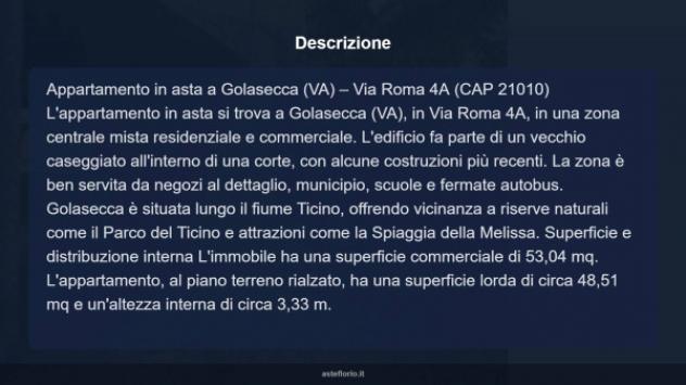 Immobile in asta di 53 m² in vendita a Golasecca - Foto 11