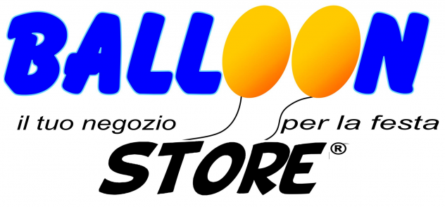 Apprendista commesso commessa per negozio articoli per il party Balloon store