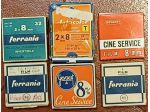 Collezione vintage di 6 pellicole di famiglia 8mm.