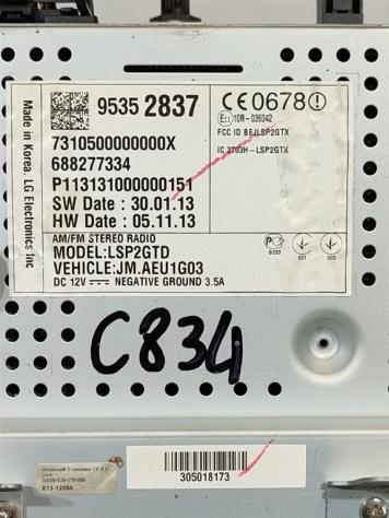 AUTORADIO CHEVROLET Cruze S. Wagon 95352837 Z20D1 (1214) - Foto 2
