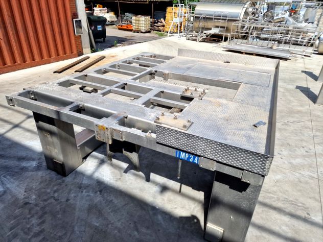 soppalco inox per impianto industriale usato - Foto 5