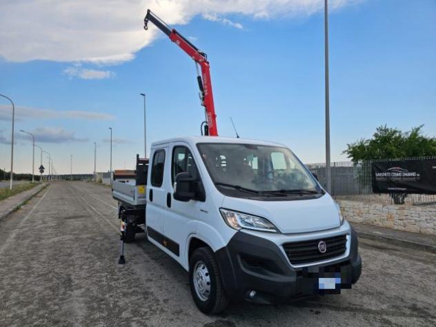 FIAT Ducato 35 2.3 MJT 130CV MAXI CASSONE FISSO E GRU FASSI rif. 23946052 - Foto 8